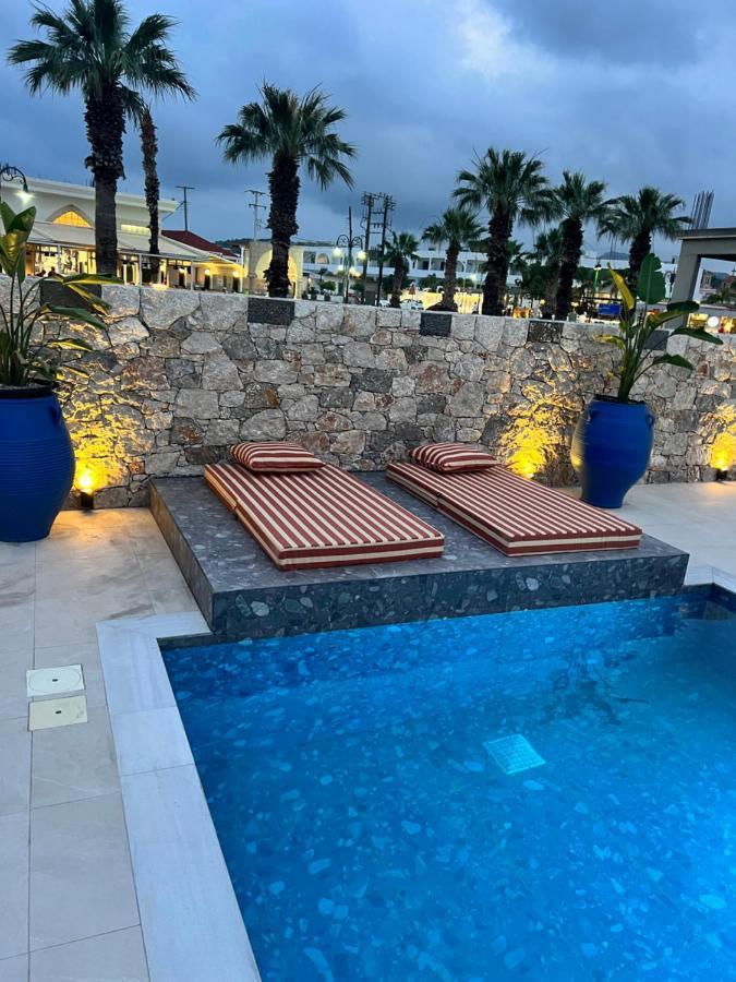 Cora May Central Villa With Private Pool 200M To The Beach Faliráki Kültér fotó
